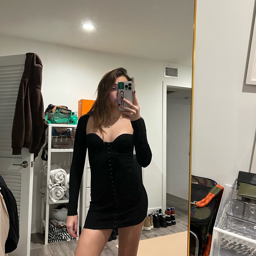 NBD Black Mini Dress